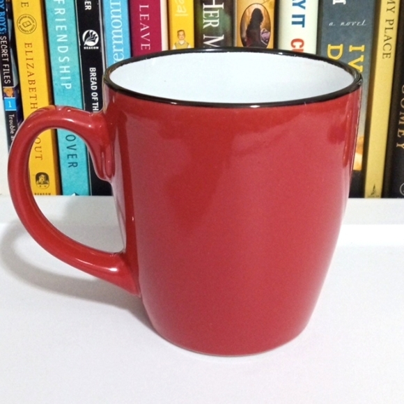 ALL YOU NEED IS LOVE & COFFEE ROYAL NORFOLK COFFEE MUG 16oz. - Picture 6 of 8